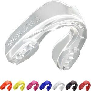 Sports Mouthguard Slim Fit, Adult and Junior Mouth Guard with Case for Boxing